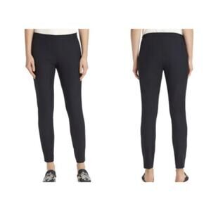 Lafayette 148 New York Murray Navy Blue Medium Mid Rise Slim Office Dress Pants